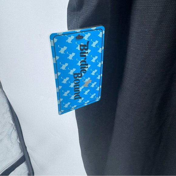 NWT Birdies Bound Black Polo Shirt Classic Short-Sleeve - Picture 8 of 10